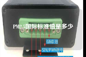 PM2.5国际标准值是多少